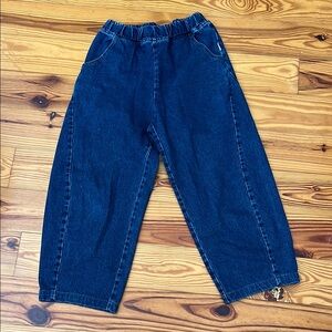 Blue Flare Wide Leg Jeans Classic Denim